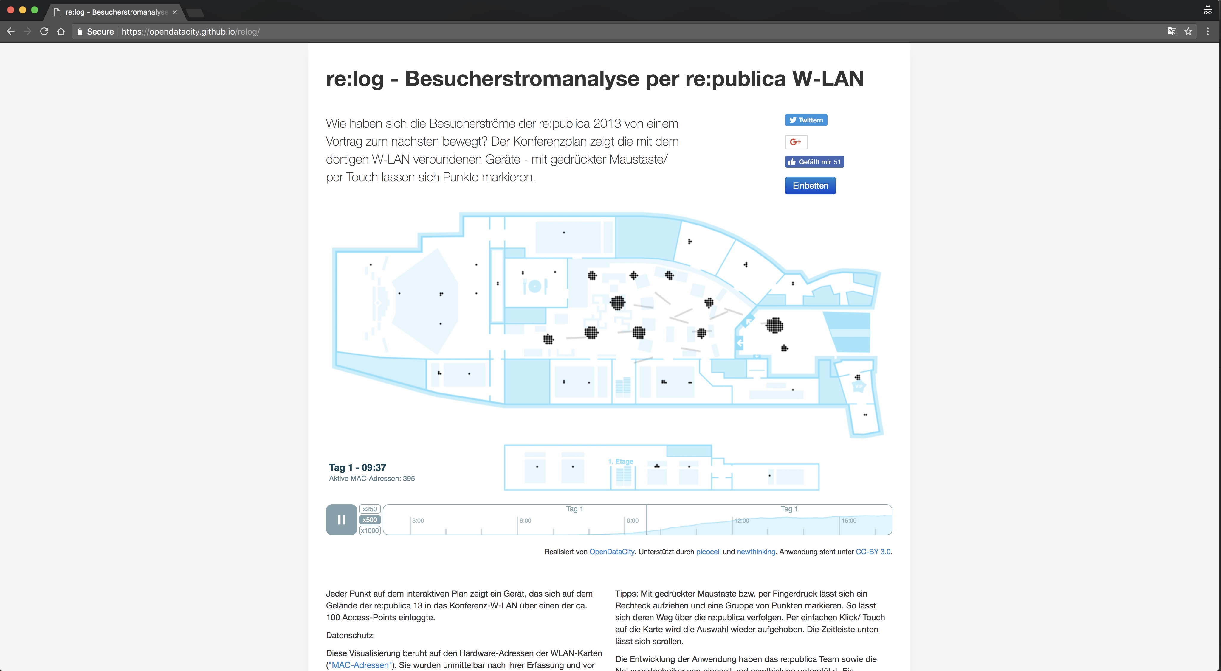 Thumbnail of project re:log - Besucherstromanalyse per re:publica W-LAN